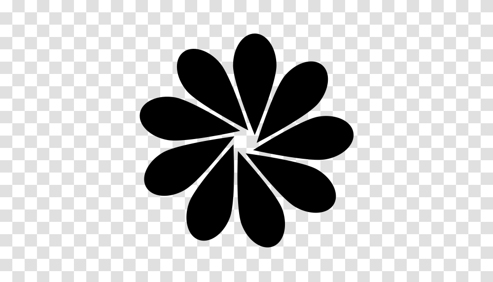 Chrysanthemum Nature Flower Icon With And Vector Format, Gray, World Of Warcraft Transparent Png