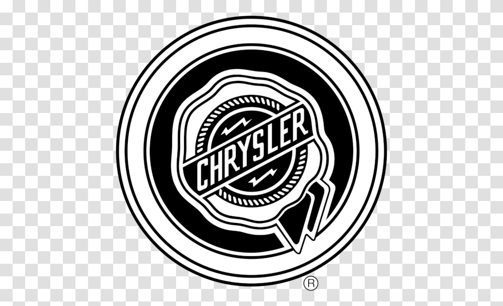 Chrysler Logo Svg Circle Labyrinth, Symbol, Emblem, Trademark, Text Transparent Png