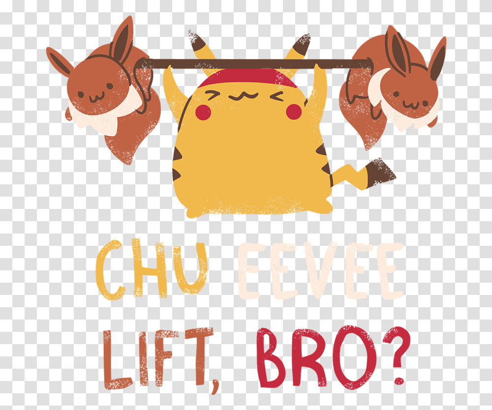 Chu Eevee Lift Bro, Word, Advertisement, Poster, Wasp Transparent Png