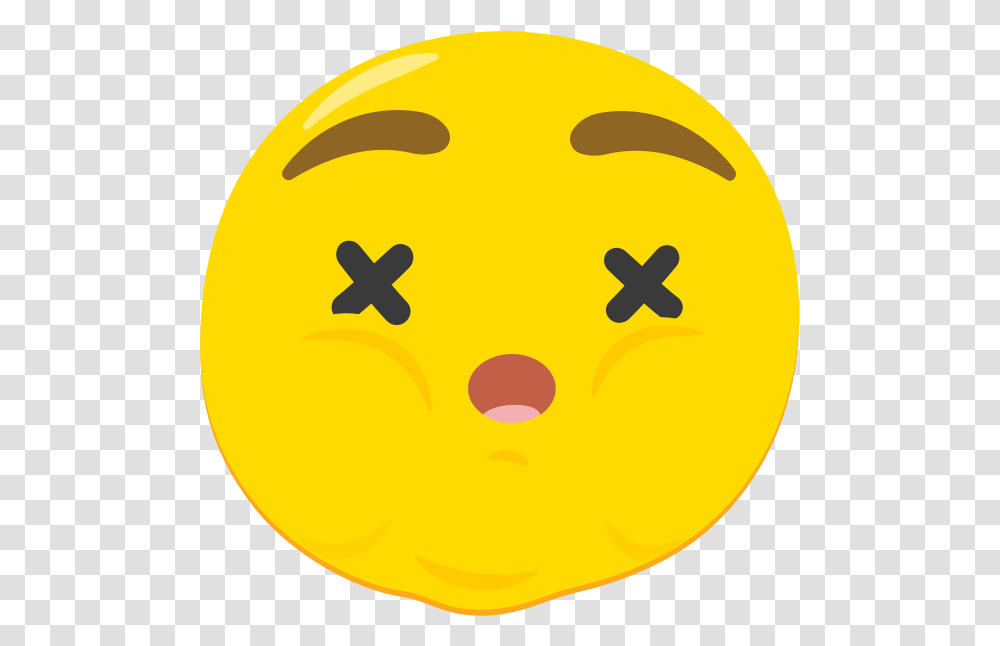 Chubby Emoji By Kaio Medau Smiley, Tennis Ball, Food, Plant, Egg Transparent Png