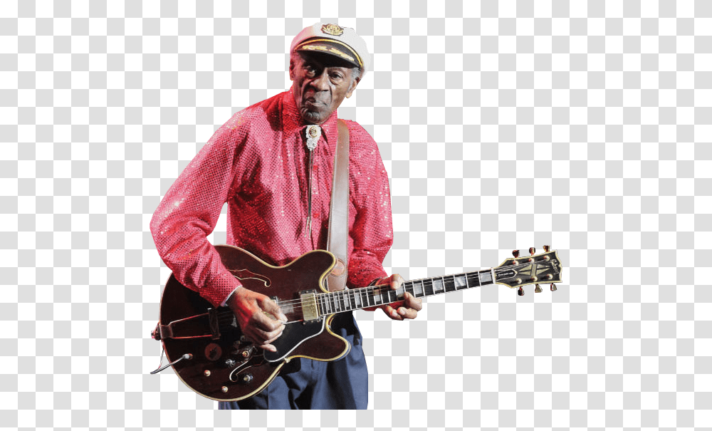 Chuck Berry Background, Guitar, Leisure Activities, Musical Instrument, Person Transparent Png