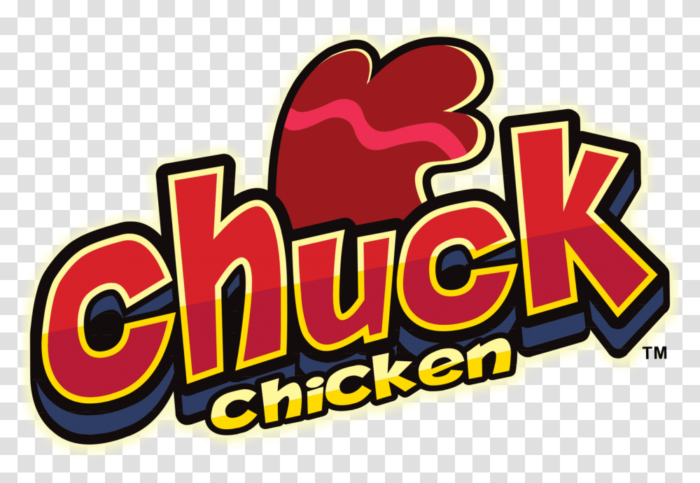 Chuck Chicken Logo Chuck Chicken Logo, Word, Text, Food, Alphabet Transparent Png