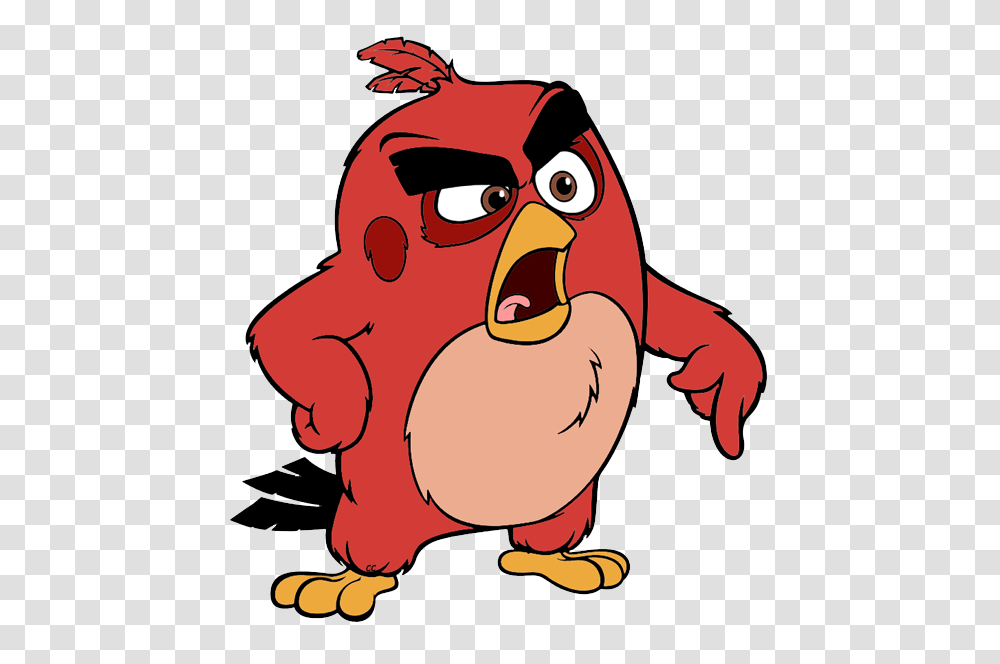 Chuck Clipart, Angry Birds Transparent Png
