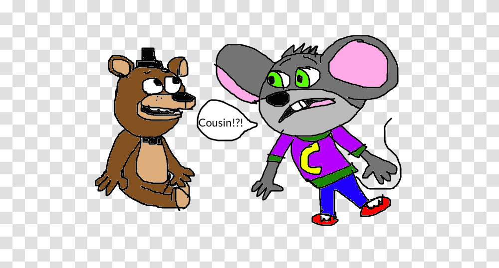Chuck E Seeing Freddy For The Last Years Transparent Png