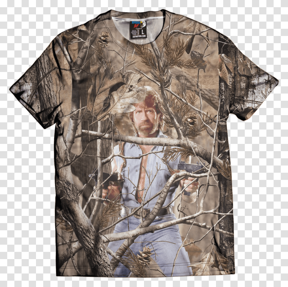 Chuck Norris Realtree Camo Background, Apparel, Person, Human Transparent Png