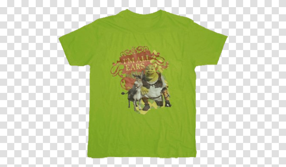 Chuck Norris T Shirt Shrek Plush With T Shirt, Apparel, T-Shirt Transparent Png