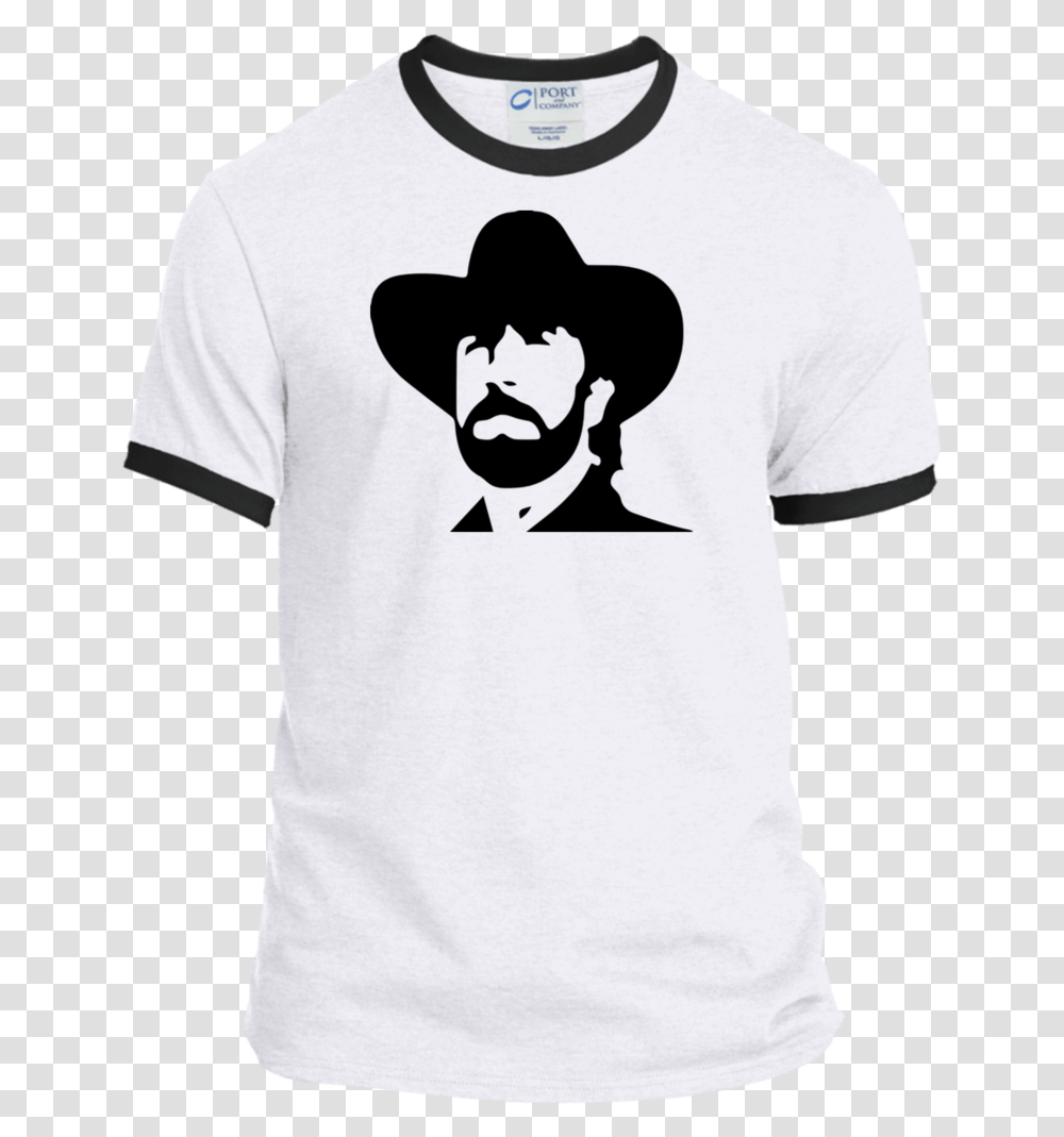 Chuck Norris - The Rock Sports Arena Aba Basketball T Shirts, Clothing, Apparel, T-Shirt, Person Transparent Png
