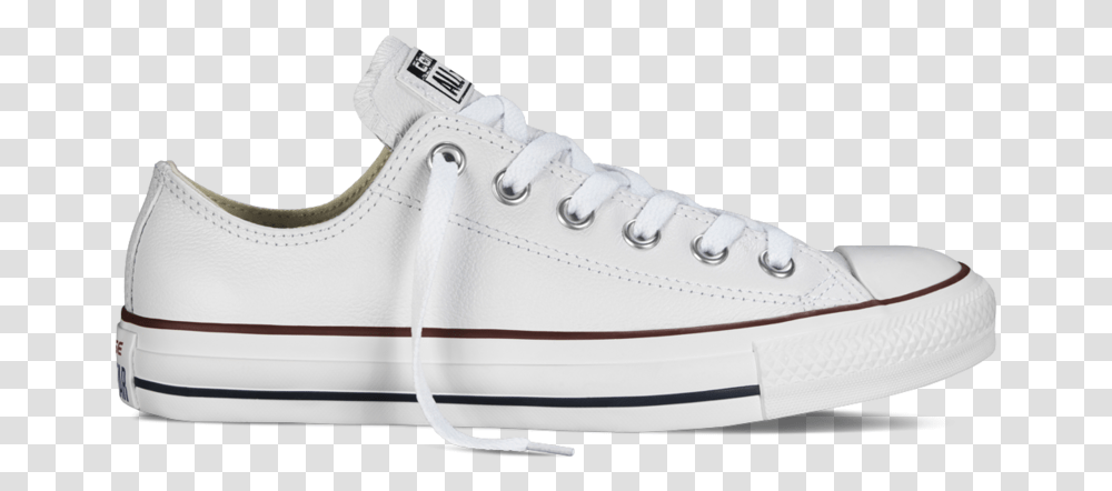 Chuck Taylor Leath Converse Chuck Taylor White Leather, Shoe, Footwear, Apparel Transparent Png