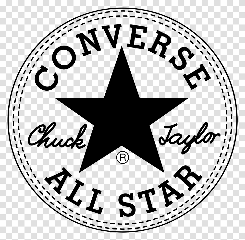 Chuck Tylor 7264 Logo Chuck Taylor Converse Logo, Flare, Light, Gray Transparent Png