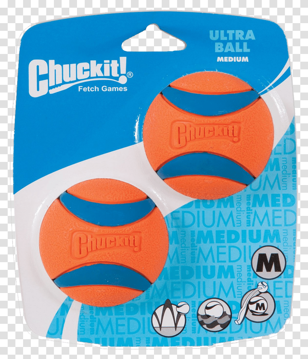 Chuckit Ultra Ball Medium 2 Pack Chuckit Ultra Balls, Advertisement, Label, Poster Transparent Png