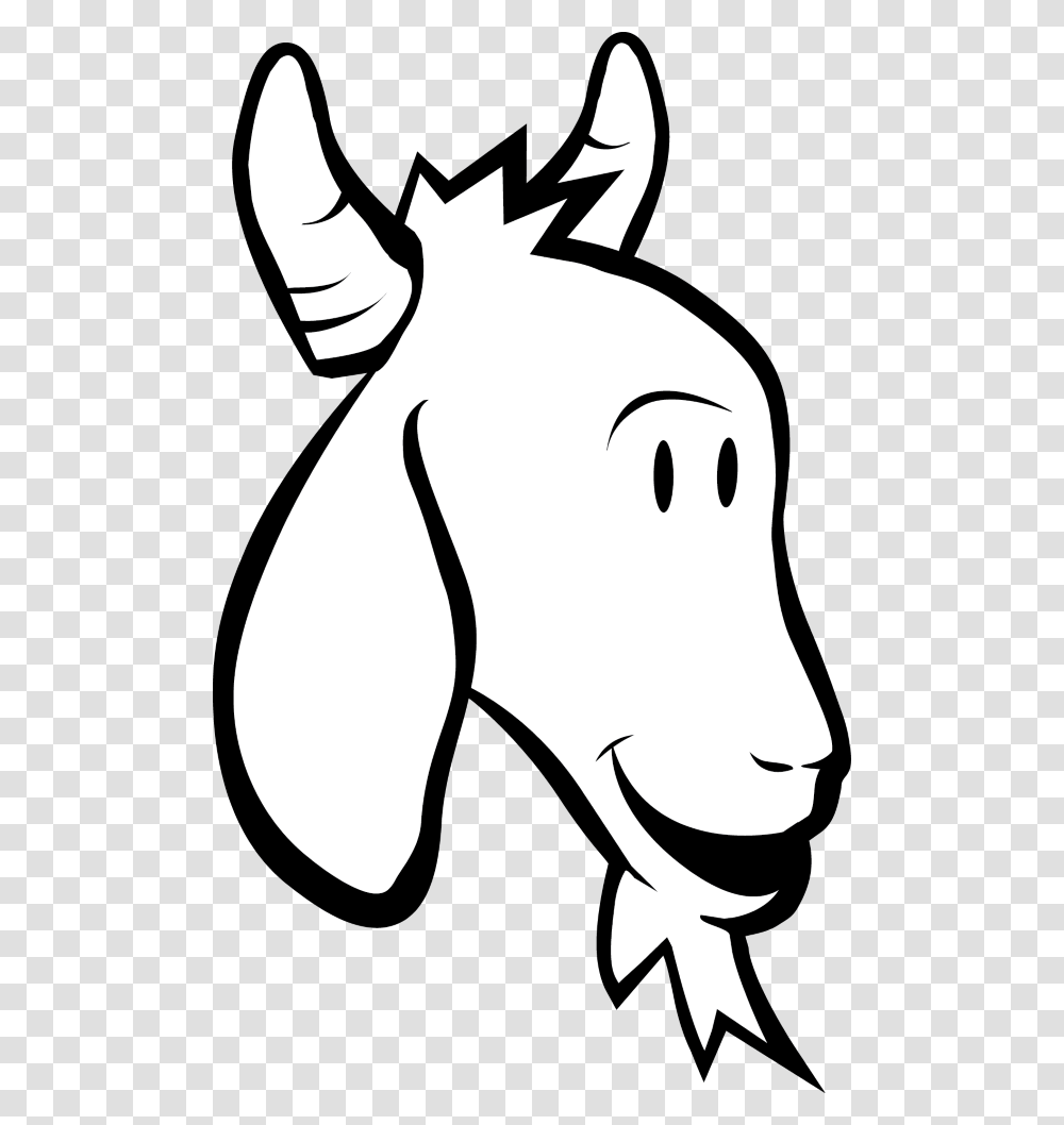 Chuckling Goat Face Download, Label, Drawing Transparent Png