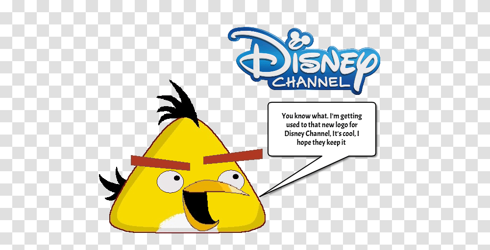 Chucks Reaction To Disney Channels New Logo, Angry Birds Transparent Png