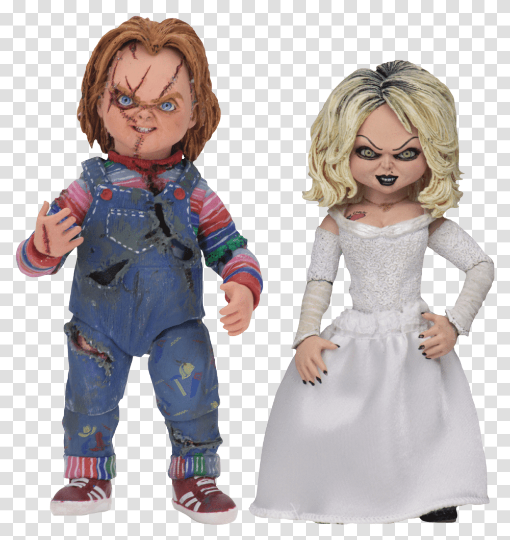 Chucky And Tiffany, Doll, Toy, Person, Human Transparent Png