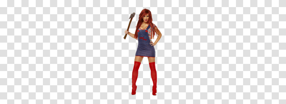 Chucky Fancy Dress, Costume, Person, Female, People Transparent Png