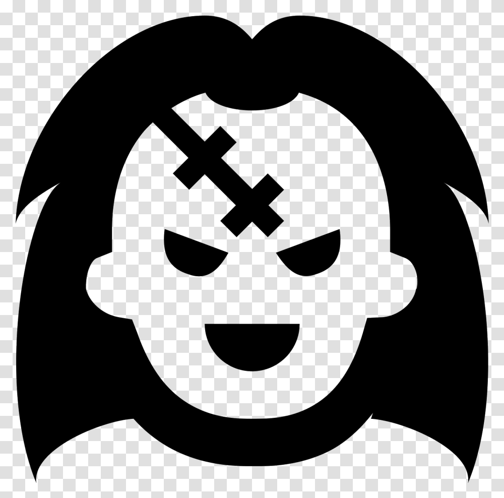 Chucky Freddy Krueger Pinhead Jason Voorhees Michael Chucky Emoji, Gray Transparent Png