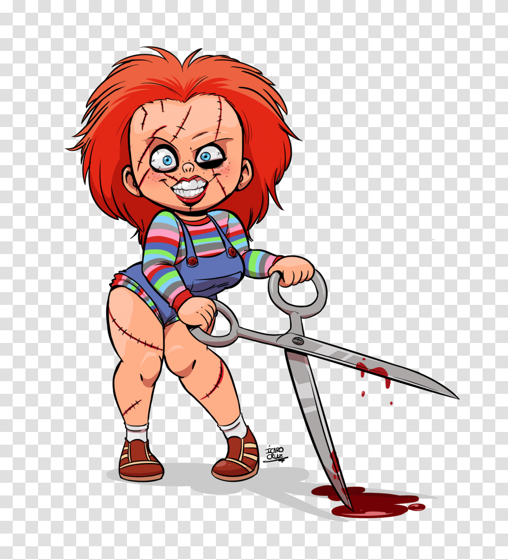 Chucky, Person, Human, Drawing Transparent Png