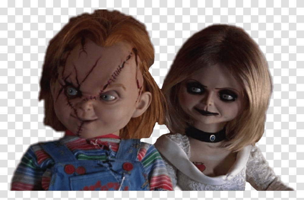 Chucky Tiffany Brideofchucky Horroricon Chucky, Person, Human, Doll, Toy Transparent Png
