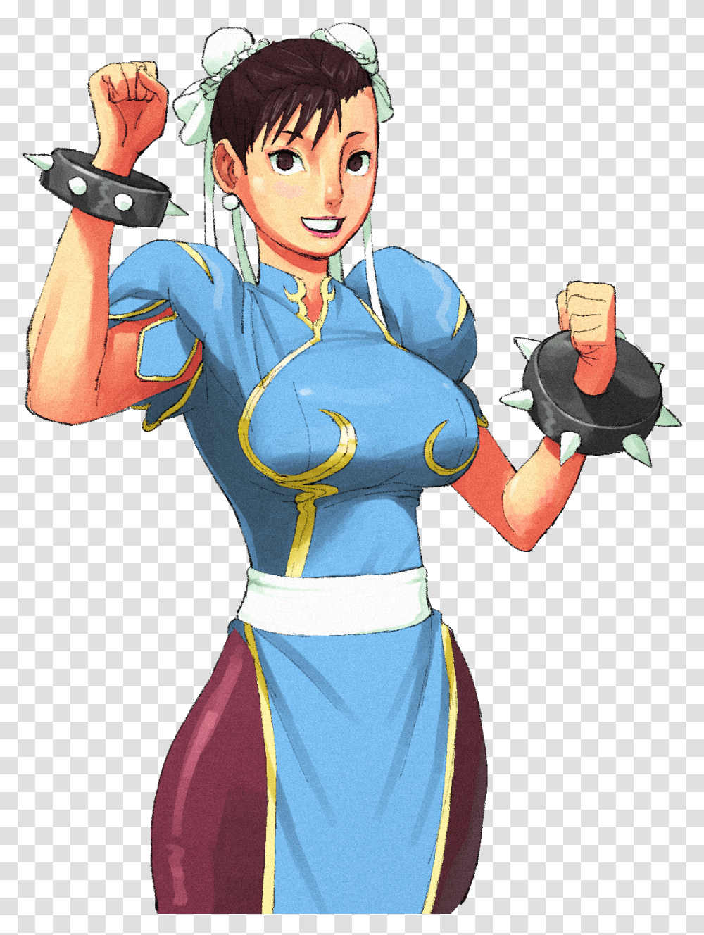 Chun Li By Hellwink Cartoon, Costume, Person, Human, Clothing Transparent Png