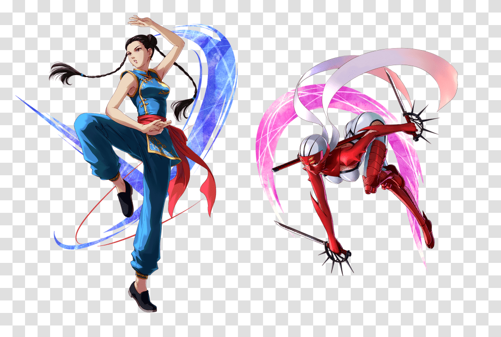 Chun Li Morrigan And More Join The Cast For Project X Zone, Dance Pose, Leisure Activities, Person, Human Transparent Png