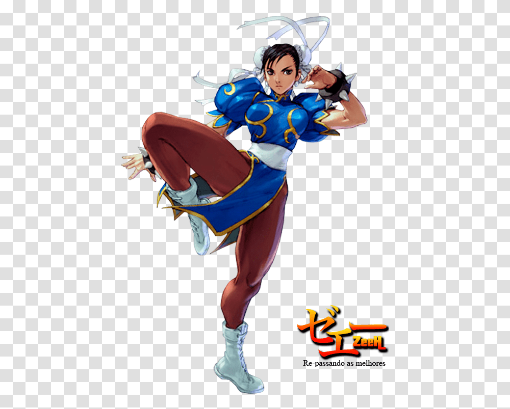 Chun Li Vs Kasumi, Costume, Person, People, Sport Transparent Png