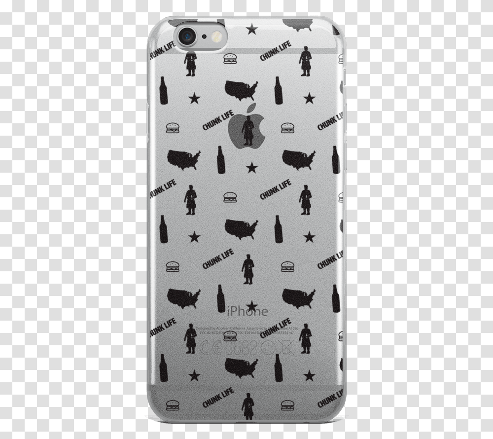 Chunk Life Pattern Iphone Case Iphone, Person, Electronics, Weapon Transparent Png