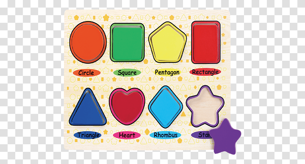 Chunky Shapes Puzzle, Heart, Label, Electronics Transparent Png