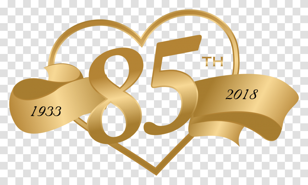 Church 85th Anniversary, Number, Alphabet Transparent Png