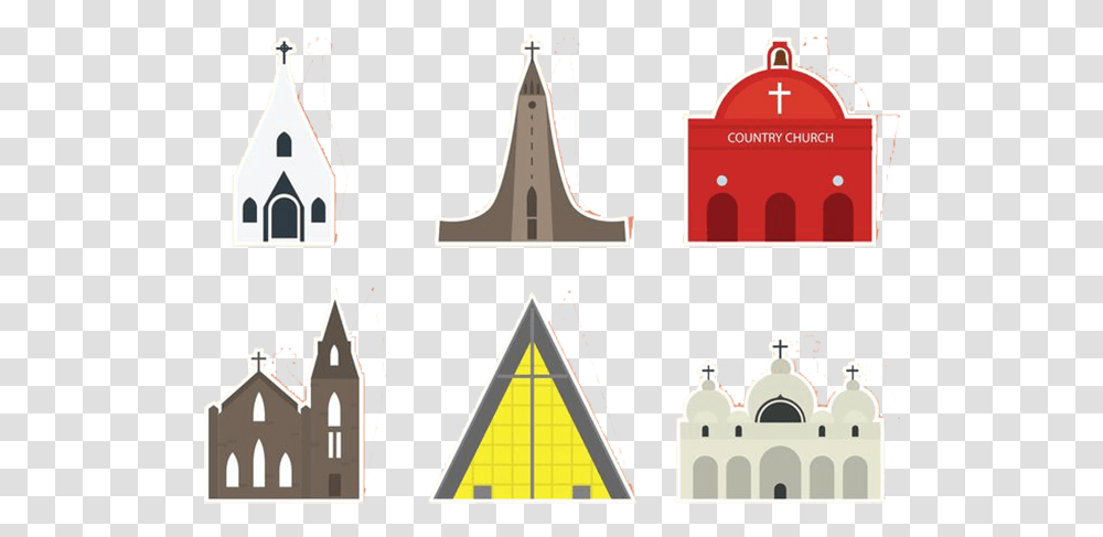Church Architecture Euclidean Vector Architecture, Triangle, Building, Plot Transparent Png