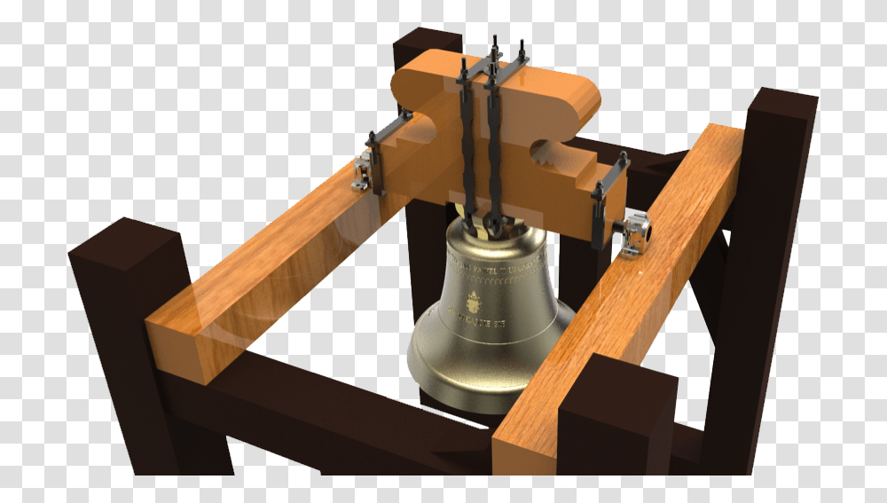 Church Bell, Vise, Tool, Wood, Clamp Transparent Png