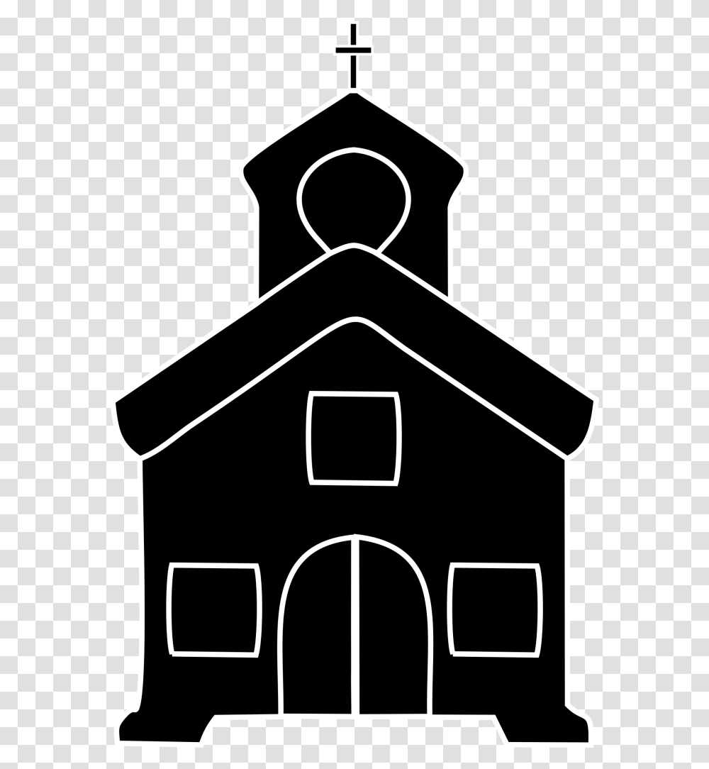 Church Black Icon Download, Building, Housing, House, Triangle Transparent Png