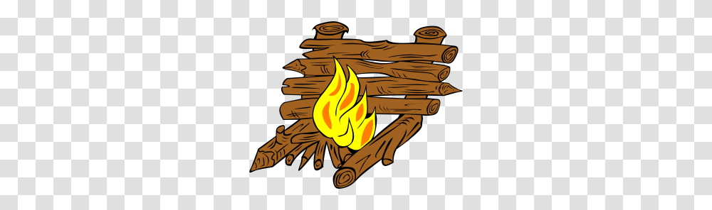 Church Camp Clip Art, Fire, Flame, Bonfire Transparent Png