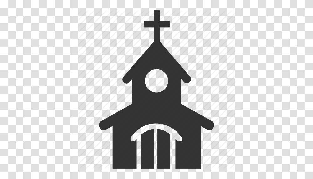 Church Clipart, Silhouette, Stencil, Cross Transparent Png