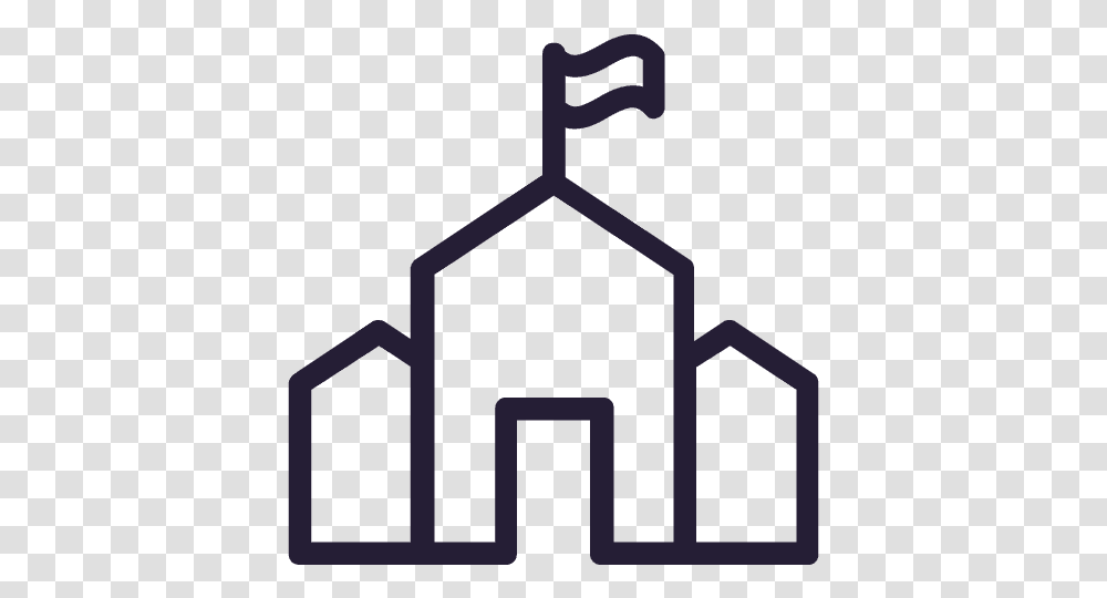 Church Colored, Cross, Hanger Transparent Png
