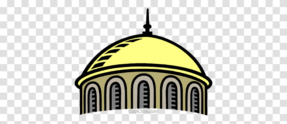Church Dome Building Royalty Free Vector Clip Art Illustration, Architecture, Mosque, Helmet Transparent Png