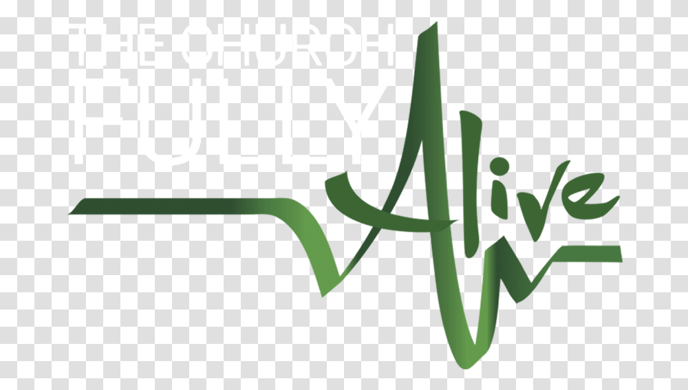 Church Fully Alive Logo Calligraphy, Word, Label, Alphabet Transparent Png