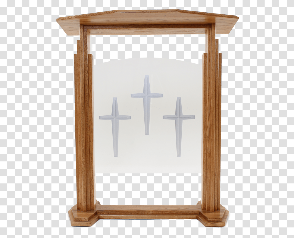Church Furniture Wood Stains Pulpit, Architecture, Building, Cross Transparent Png