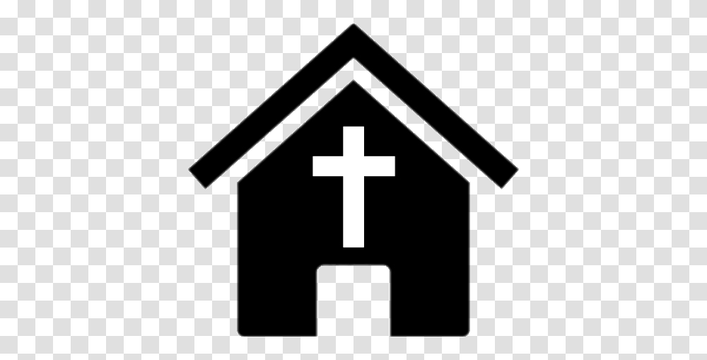 Church Icon Background Church Icon, Cross, Architecture, Building Transparent Png