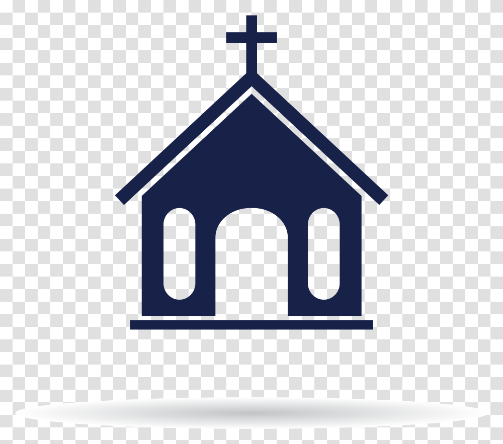 Church Icon, Building, Architecture, Cross Transparent Png