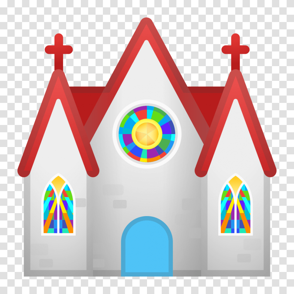 Church Icon Noto Emoji Travel Places Iconset Google, Triangle, Floral Design Transparent Png