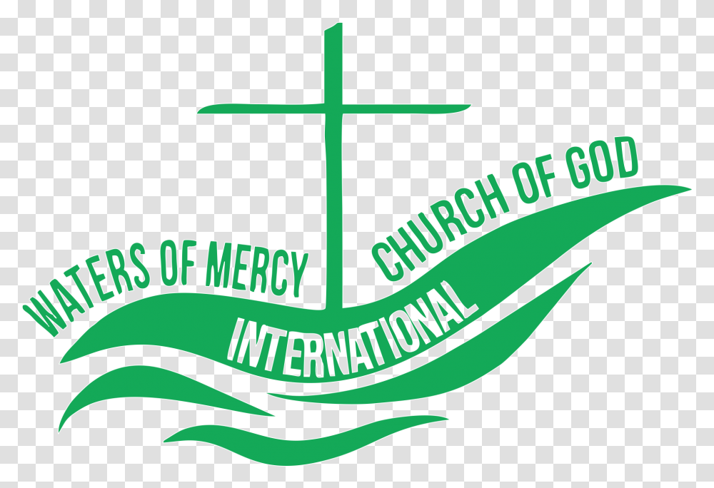 Church Information Waters Of Mercy Independent Church Of God, Symbol, Cross, Text, Alphabet Transparent Png