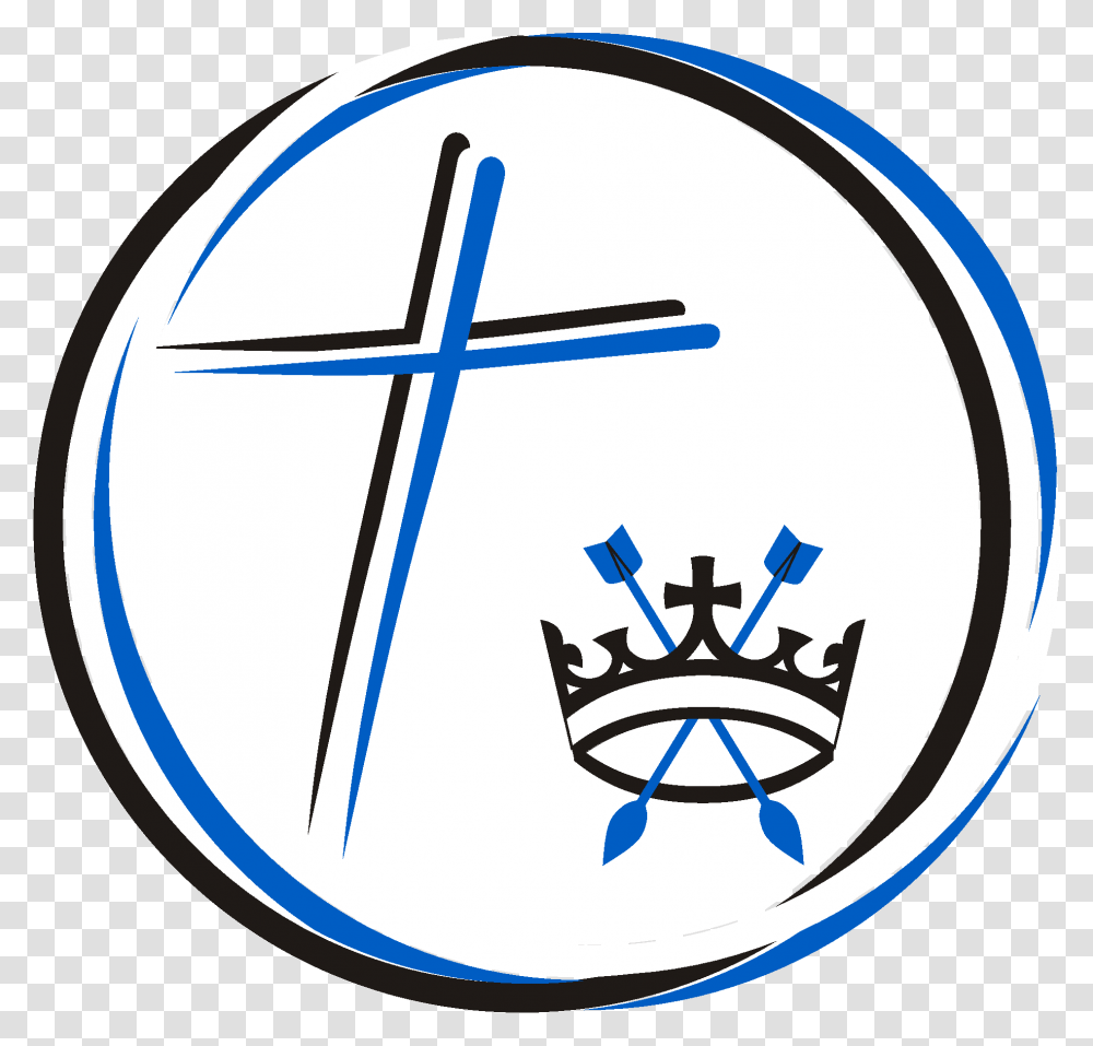 Church Logo St Edmunds Church Crickhowell, Trademark, Emblem, Cross Transparent Png