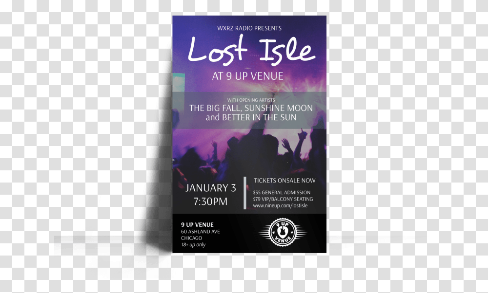 Church Lost Isle Concert Poster Template Preview Flyer, Advertisement, Paper, Brochure Transparent Png