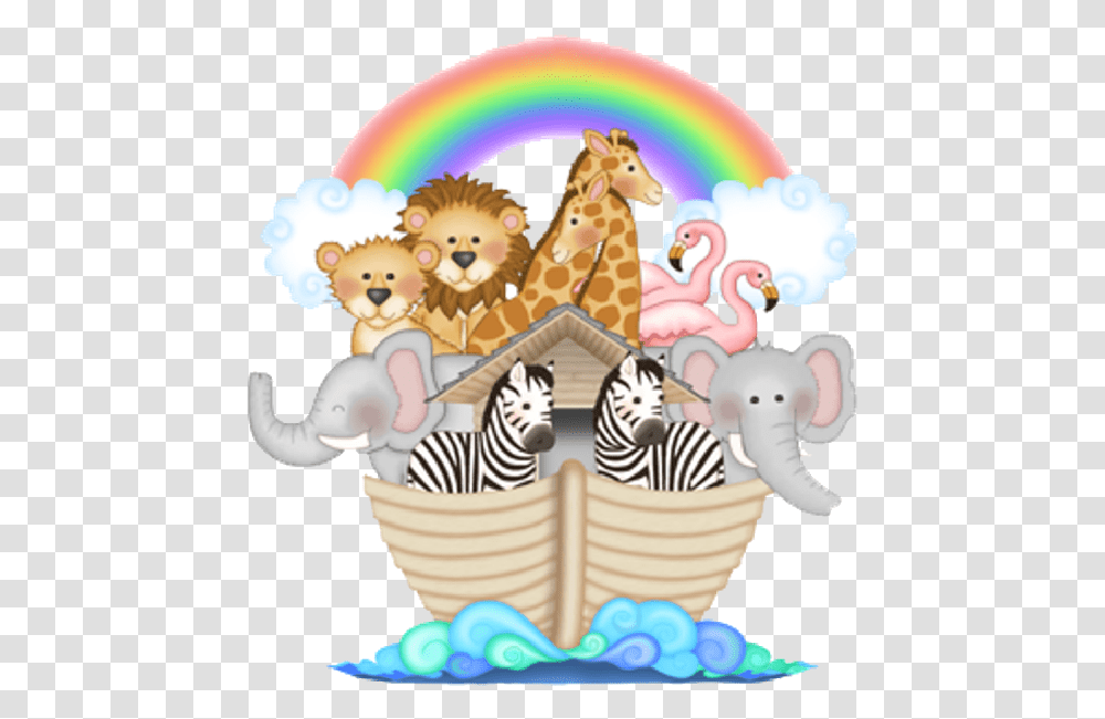 Church Nursery Clipart Cartoon Noah's Ark, Cream, Dessert, Food, Birthday Cake Transparent Png