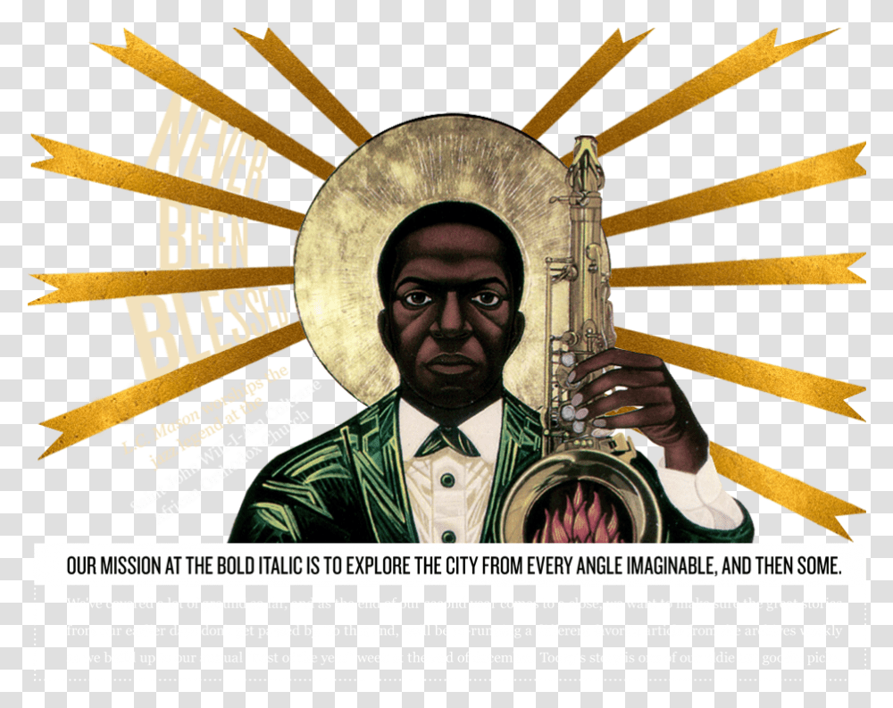 Church Of John Coltrane, Person, Human, Poster, Advertisement Transparent Png
