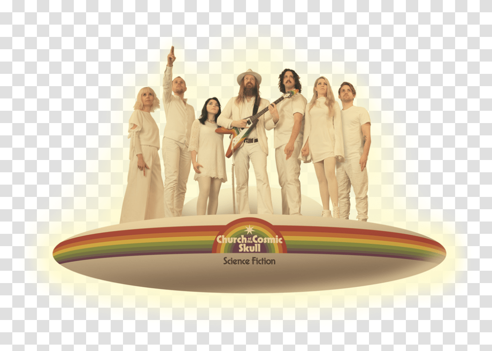 Church Of The Cosmic Skull Science Fiction, Person, Astronaut, People, Guitar Transparent Png