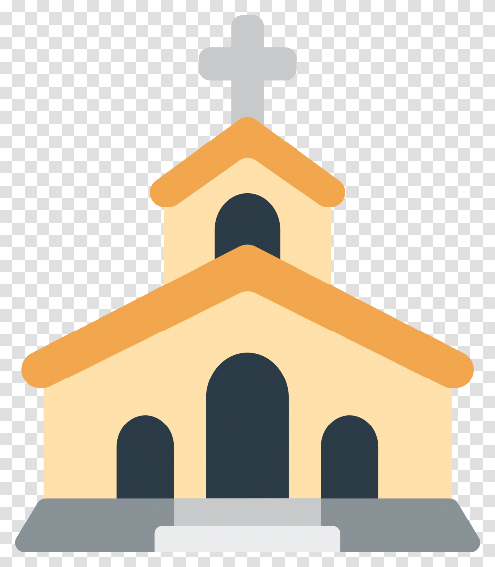 Church Open House Clip Art Royalty Free Emoji Church, Cross, Architecture, Building Transparent Png