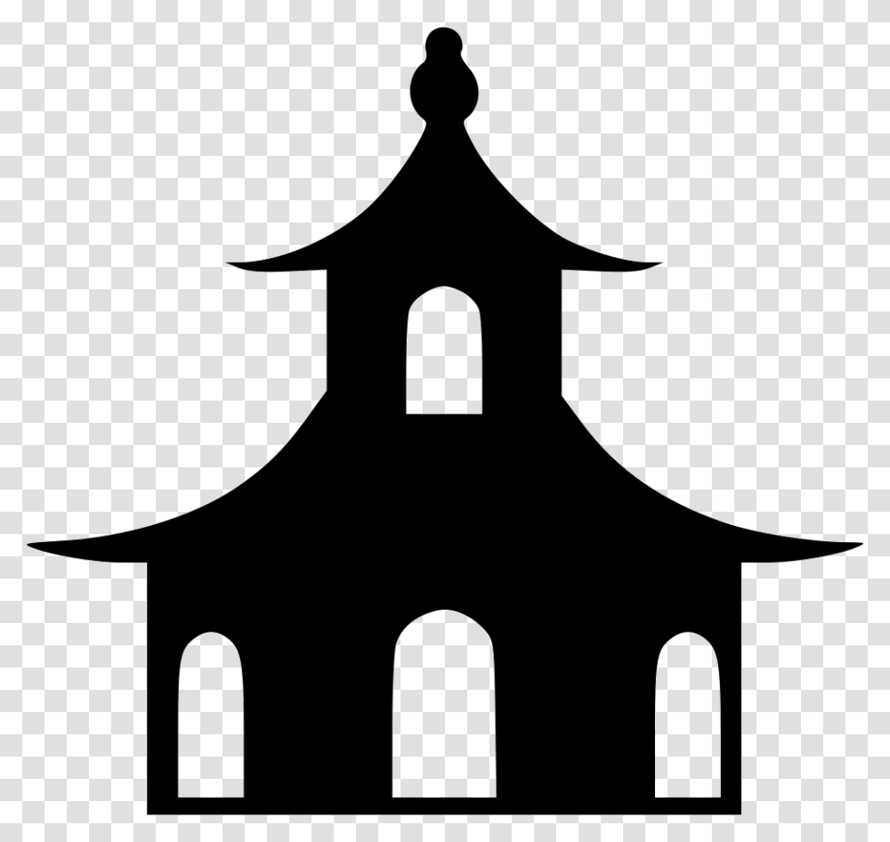 Church Silhouette Clip Art Church Symbol On Map, Stencil, Lamp, Architecture, Building Transparent Png