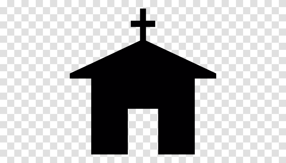 Church Silhouette, Cross, Architecture, Building Transparent Png