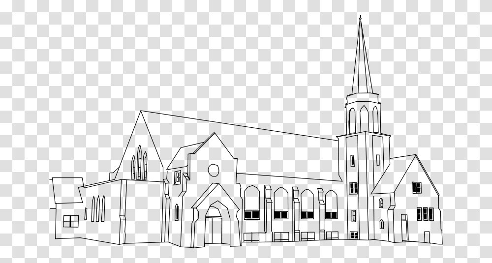 Church Sketch, Religion, Gray, World Of Warcraft Transparent Png