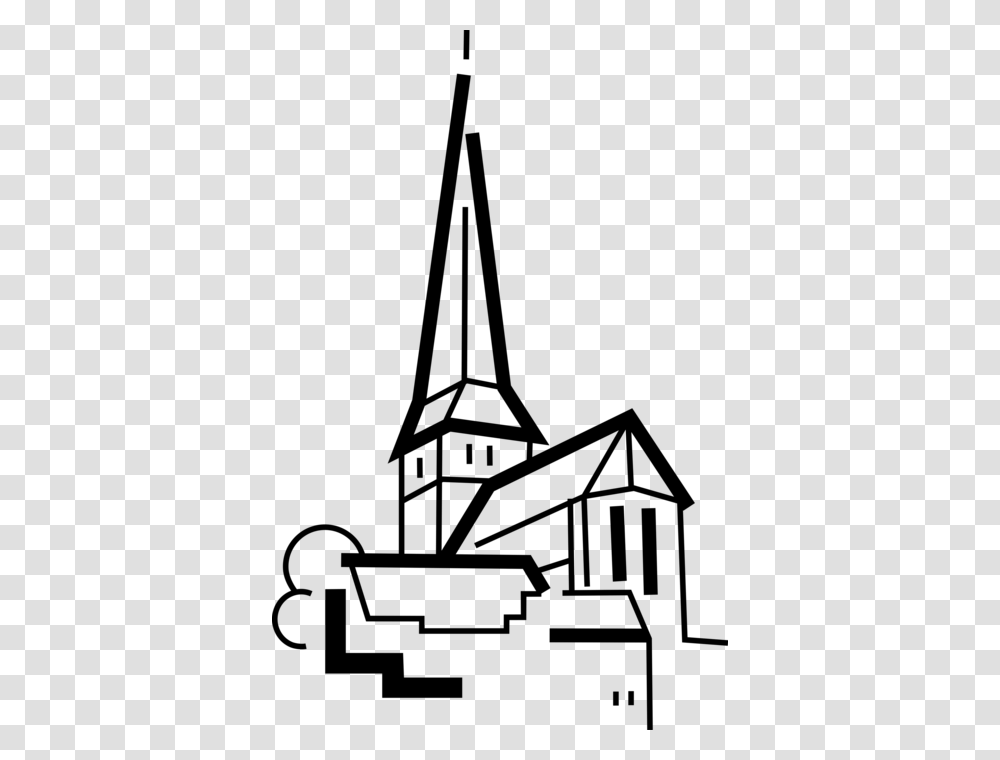 Church Spire Clipart Steeple Church, Gray, World Of Warcraft Transparent Png